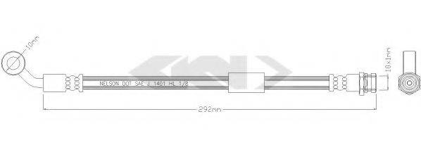 MAZDA NF4743810A Гальмівний шланг