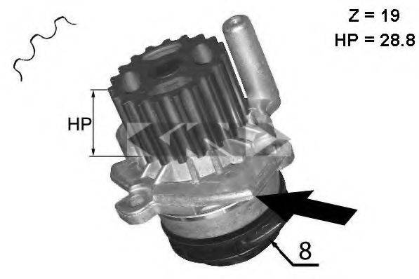 SPIDAN 91694 Водяний насос