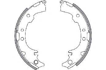 TOYOTA 449544010 Комплект гальмівних колодок