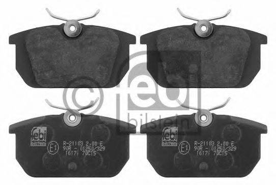 FIAT 9947938 Комплект гальмівних колодок, дискове гальмо