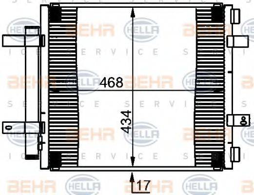 BEHR HELLA SERVICE 8FC 351 301-591