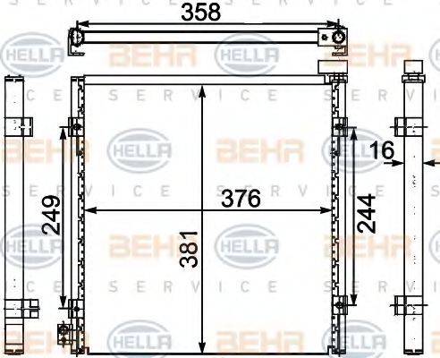 BEHR HELLA SERVICE 8FC 351 303-751