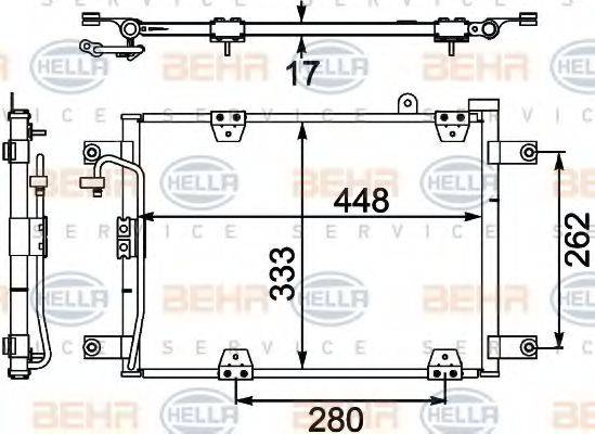 BEHR HELLA SERVICE 8FC 351 303-781