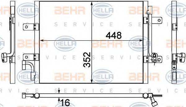 BEHR HELLA SERVICE 8FC 351 309-301