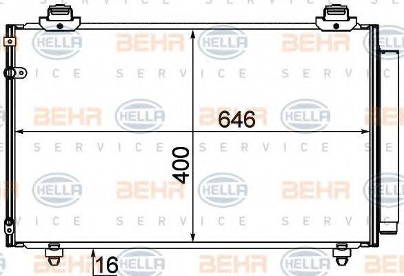 BEHR HELLA SERVICE 8FC 351 310-131