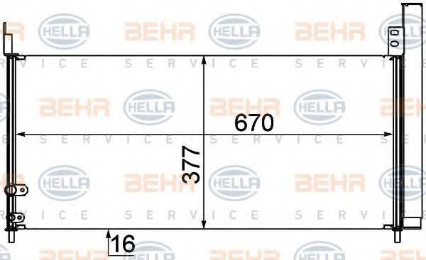 BEHR HELLA SERVICE 8FC 351 310-201