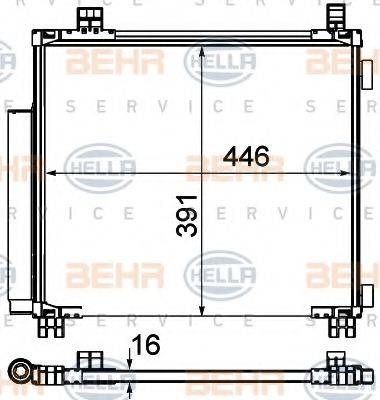 BEHR HELLA SERVICE 8FC 351 310-211