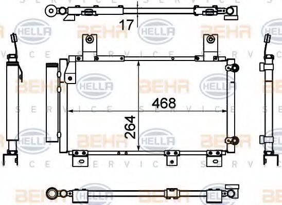 BEHR HELLA SERVICE 8FC 351 310-741