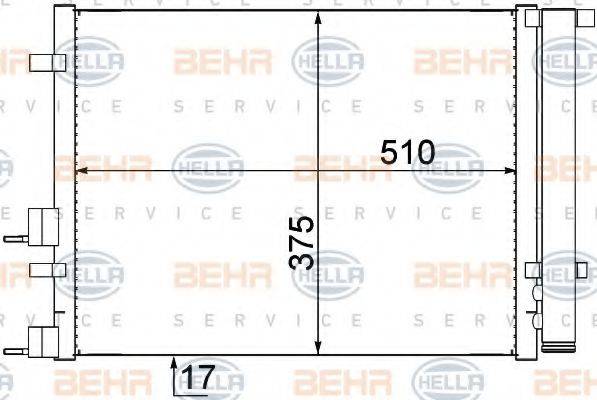 BEHR HELLA SERVICE 8FC 351 319-391