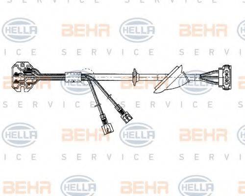 BEHR HELLA SERVICE 5HL351321081 Регулятор, вентилятор салону