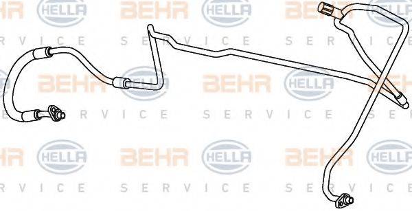 BEHR HELLA SERVICE 9GS351338061 Трубопровід високого тиску, кондиціонер