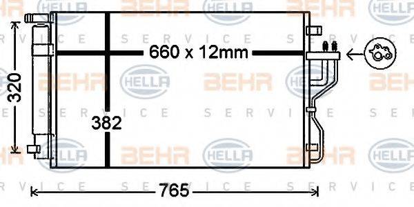 BEHR HELLA SERVICE 8FC 351 343-094