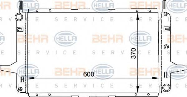 BEHR HELLA SERVICE 8MK 376 707-311