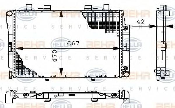 BEHR HELLA SERVICE 8MK 376 711-161