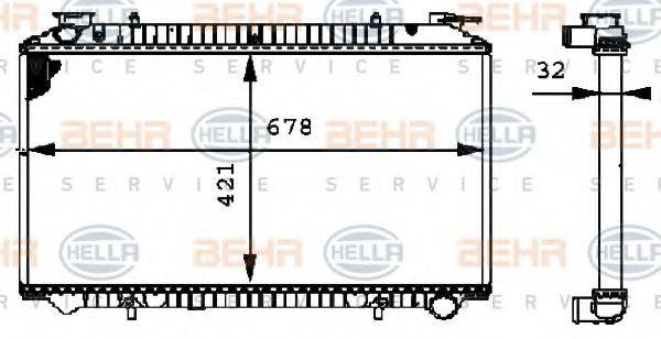 BEHR HELLA SERVICE 8MK 376 712-721