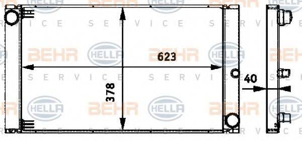 BEHR HELLA SERVICE 8MK 376 719-121