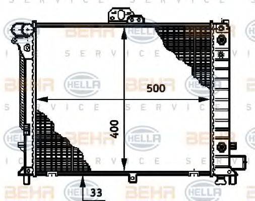 BEHR HELLA SERVICE 8MK 376 720-781