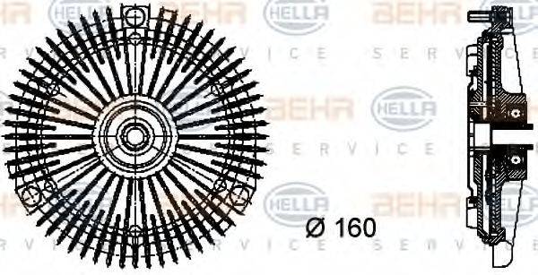 BEHR HELLA SERVICE 8MV 376 732-331