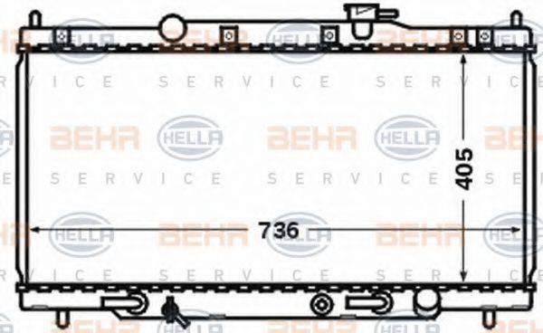 BEHR HELLA SERVICE 8MK 376 768-321