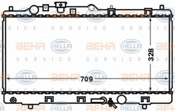 BEHR HELLA SERVICE 8MK 376 769-591