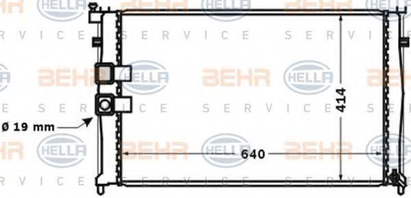 BEHR HELLA SERVICE 8MK 376 771-431