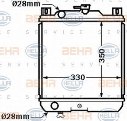 BEHR HELLA SERVICE 8MK 376 772-641