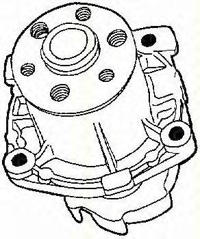 TRISCAN 860015002 Водяний насос