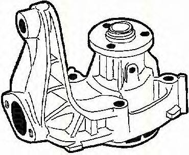 TRISCAN 860015007 Водяний насос