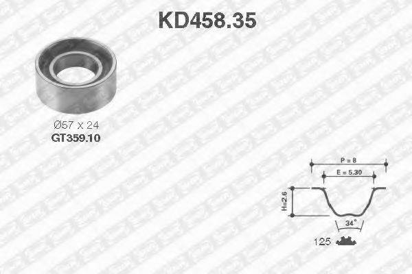 SNR KD458.35