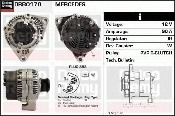 DELCO REMY DRB0170