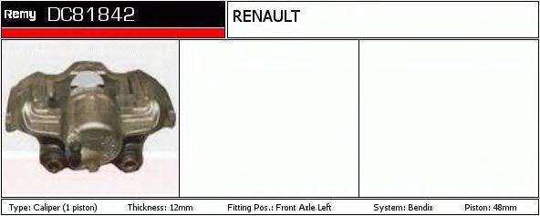 RENAULT TRUCKS 7702163322 Гальмівний супорт