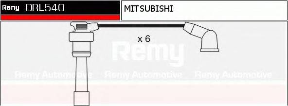 DELCO REMY DRL540 Комплект дротів запалювання