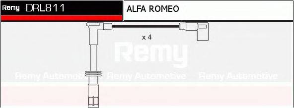 DELCO REMY DRL811 Комплект дротів запалювання