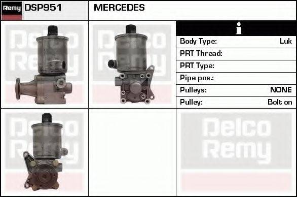 DELCO REMY DSP951 Гідравлічний насос, кермо