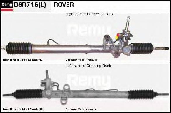 ROVER QEB000270 Рульовий механізм