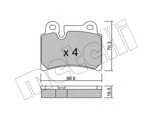 METELLI 22-0660-0