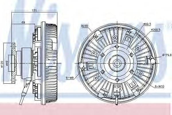 NISSENS 86077