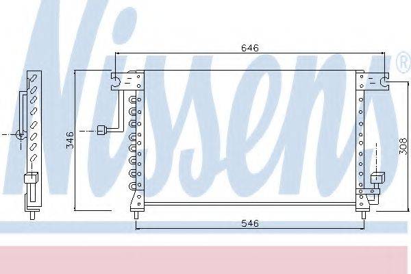 HYUNDAI 97606-24101 Конденсатор, кондиціонер