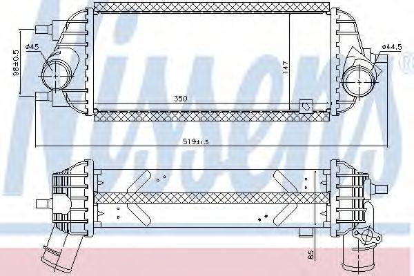 HYUNDAI 282712A850 Інтеркулер