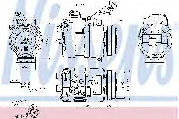 ALPINA 64526901781 Компресор, кондиціонер