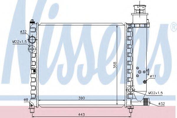 NISSENS 63740