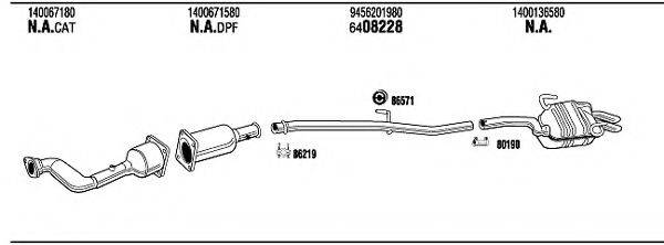 WALKER FIH16895A Система випуску ОГ