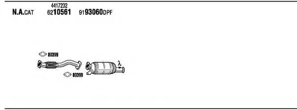 WALKER NIH24199A Система випуску ОГ