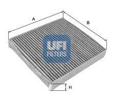 UFI 5413400 Фільтр, повітря у внутрішньому просторі