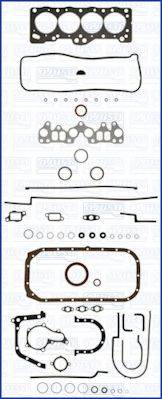 TOYOTA 04111-14040 Комплект прокладок, двигун