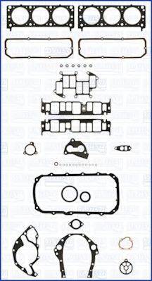 ISUZU 8-10148-100 Комплект прокладок, двигун