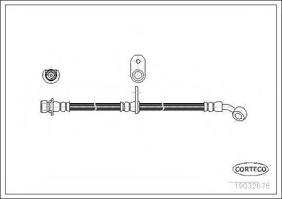 ROULUNDS RUBBER 73509 Гальмівний шланг