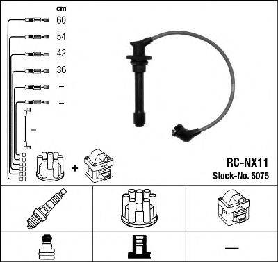 NISSAN 22440-1N510 Комплект дротів запалювання