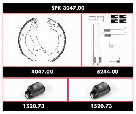 BREMBO H44001 Комплект гальмівних колодок