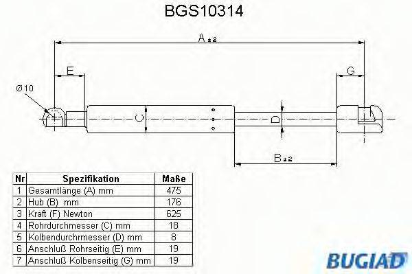 BUGIAD BGS10314